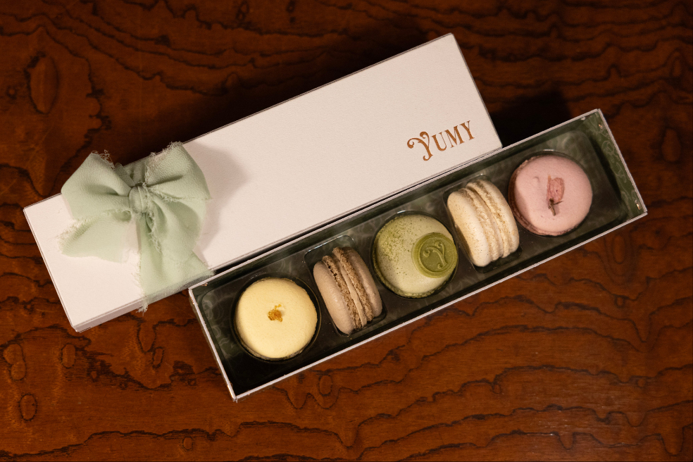 Vegan macarons ZEN 5p